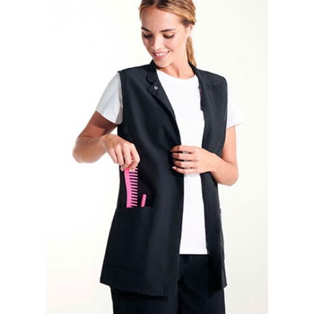 CHAQUETA SEÑORA BOTONES AUTOMATICOS SIN MANGAS ALDANY