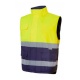 CHALECO ACOLCHADO BICOLOR ALTA VISIBILIDAD VELILLA
