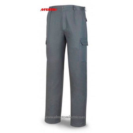 PANTALON MULTIBOLSILLOS GRIS