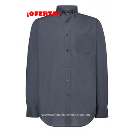 CAMISA MANGA LARGA GRIS