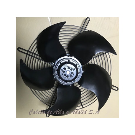 VENTILADOR AXIAL HRB/4-400-BN E14-1 0.16 KW 1150 RPM MONO 220 VTS 50 HZ  SP ASPIRANTE Soler  Palau
