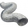 TUBO FLEXIBLE DE ALUMINIO DIAM.254MM SIN AISLAMIENTO ( 10 METROS)