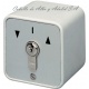 LLAVE PULSADOR INTERRUPTOR MP-S-APZ 1-2T/1 PUERTA GARAJE ACCIONAMIENTO MARCA GEBA