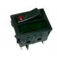 INTERRUPTOR ROJO+PILOTO VERDE RF.9519  15 A  30X22MM