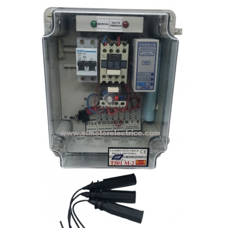 CUADRO SONDA MONOFASICO 220V.0.75-1HP 