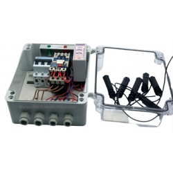CUADRO POZO DEPOSITO TRIF.220V.0.75-1HP CON SONDAS  